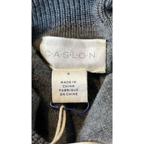 Caslon Women’s S Turtleneck LS Sweater Gray - Picture 7 of 10